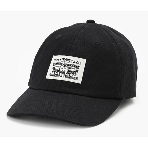 Heritage large logo cap black Levi s La Redoute