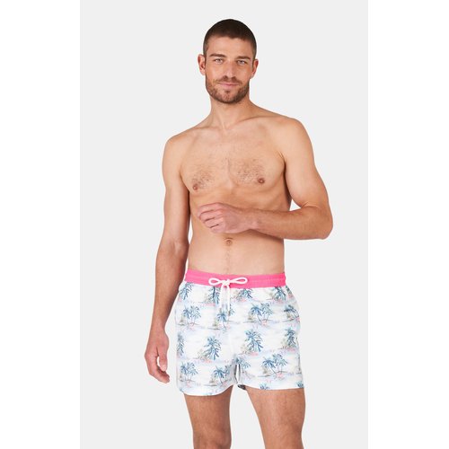 Short de bain en polyester recycle hawai bleu Arthur La Redoute