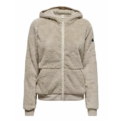 Fluffy Zip Up Hoodie