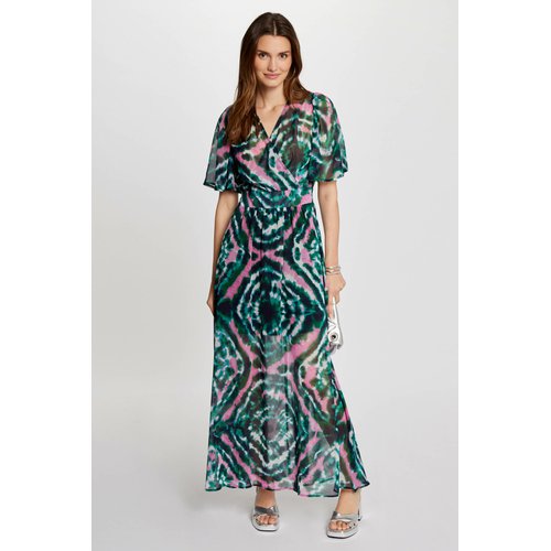 Robe longue fluide imprimee multico Morgan La Redoute