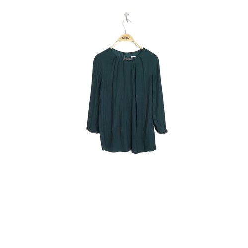 Blouse tres bon etat vert Zara La Redoute