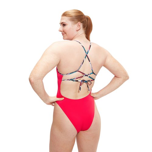 Costume Intero Donna Sportivo Boyleg Dolamen - Due Pezzi Takini Vintage Con Coppe, Taglie Forti - copertina