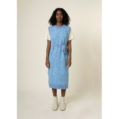 Robes en laine peura bleu azur Frnch La Redoute