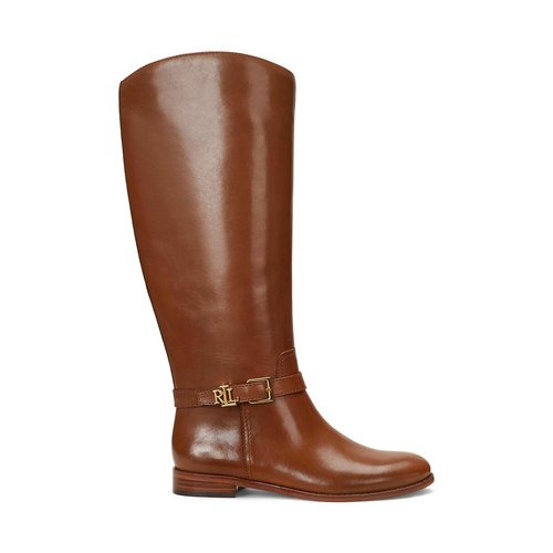 Brown flat riding boots outlet