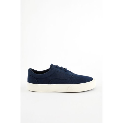 Chaussures a lacets oxford toile bleu marine Next La Redoute
