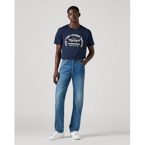 Jeans Levi's 501 Homme Regular Straight - Taille W38 L32, Occasion Très Bon état, Bleu