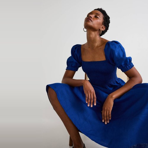 Robe longue lin monoprix best sale
