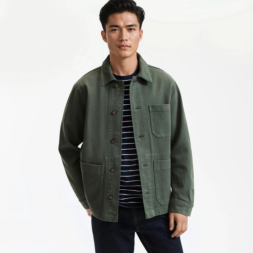 Signatures hector utility jacket in cotton twill La Redoute