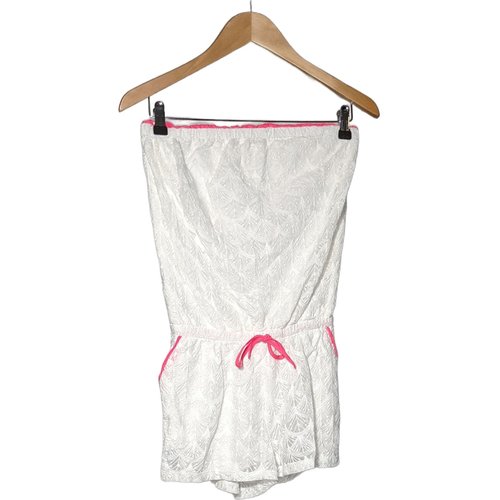 Combi short tres bon etat blanc Naf Naf La Redoute