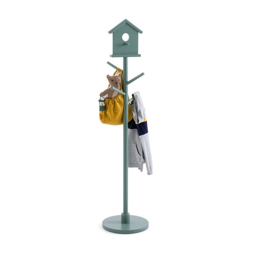 Pileci child s coat rack grey green La Redoute Interieurs La Redoute