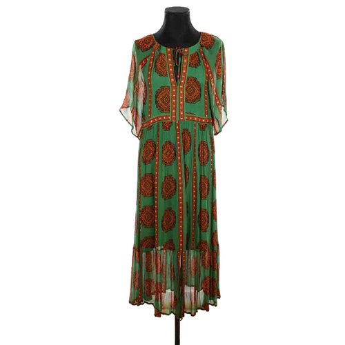 Robe tres bon etat vert Ba Sh La Redoute