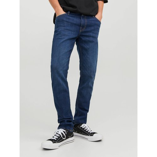 Slim fit jeans in mid rise denim blue Jack Jones La Redoute