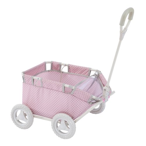 Chariot a poupee poupon accessoire enfant rose olivia s little world rose Teamson Kids La Redoute