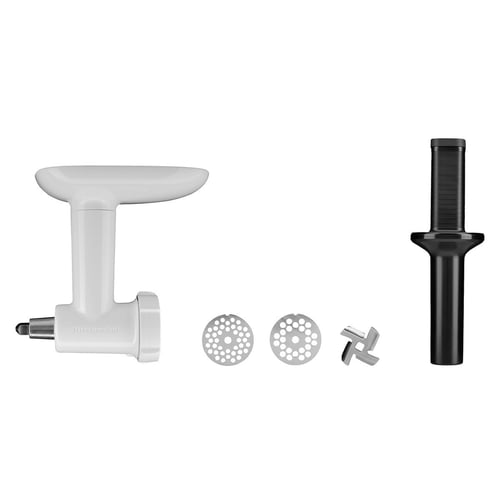 Hachoir à viande pour KitchenAid, ensemble de 16 accessoires en acier inoxydable avec 4 disques de Hachoir à viande pour KitchenAid, ensemble de 16 accessoires en acier inoxydable avec 4 disques de