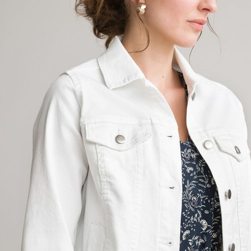 Short white jacket womens clearance