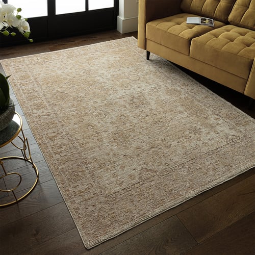 Heriz ornate beige rug, natural, So'home | La Redoute