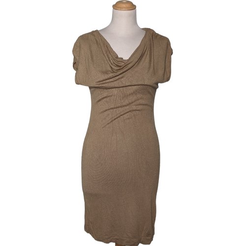 Robe courte tres bon etat marron H M La Redoute