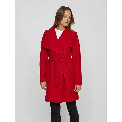 Manteau rouge la redoute sale