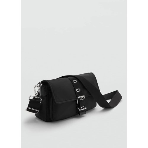 Sac bandouliere boucle noir Mango La Redoute
