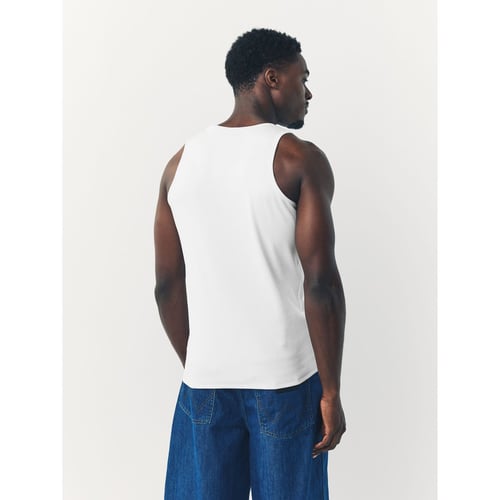 Lot De 4 Débardeurs Côtelés Fruit Of The Loom Homme - Tailles Du S Au 3XL - Neufs Avec Légères Imperfections