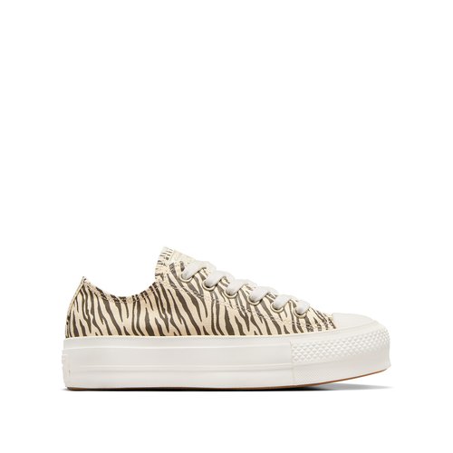 All star lift ox archives 2.0 canvas trainers zebra print Converse La Redoute