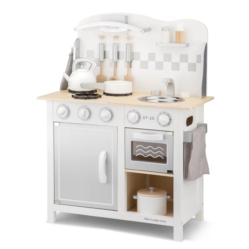 Kidkraft Cuisine D'enfant Blanche - Four, Micro-ondes, évier