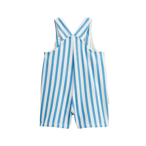 Salopette Bébé Biscarosse - Molleton Léger, Bretelles Réglables, Poche Kangourou - 58% Coton, 42% Polyester - 2