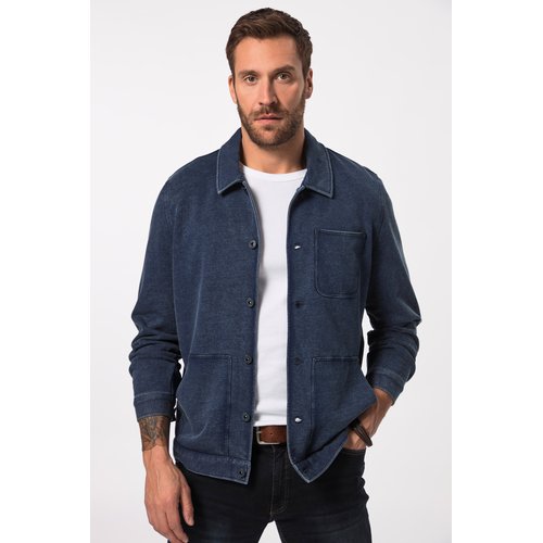 Veste jean molletonné clearance