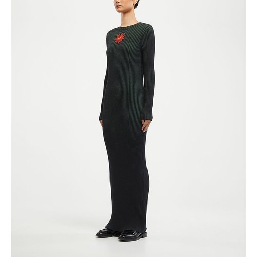 Robe longue ajustee galeries lafayette x charles de vilmorin multicolore Galeries Lafayette La Redoute