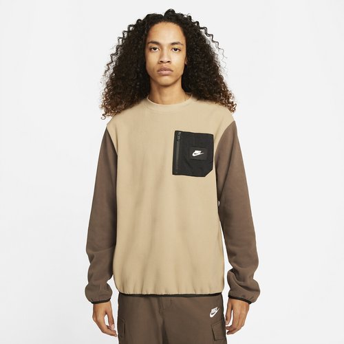 Sport Utility Sweatshirt with Pocket and Crew Neck