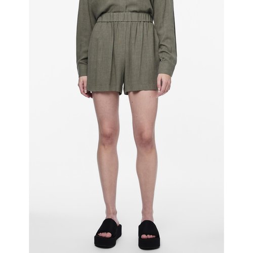 Short fluide taille haute top