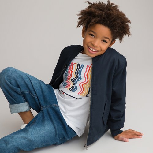 Boys blue bomber jacket outlet
