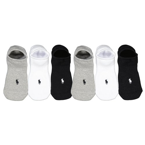 Set van 5 paar sokken wit grijs zwart Polo Ralph Lauren La Redoute