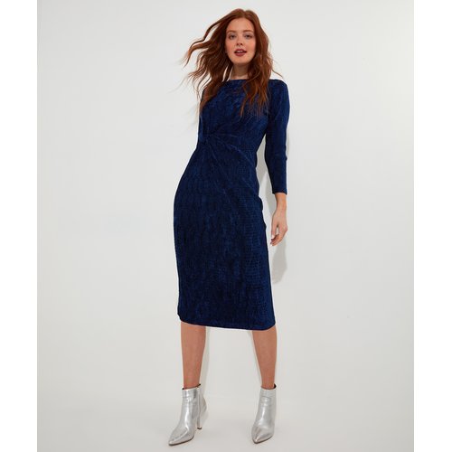 Robe moulante velours 2025