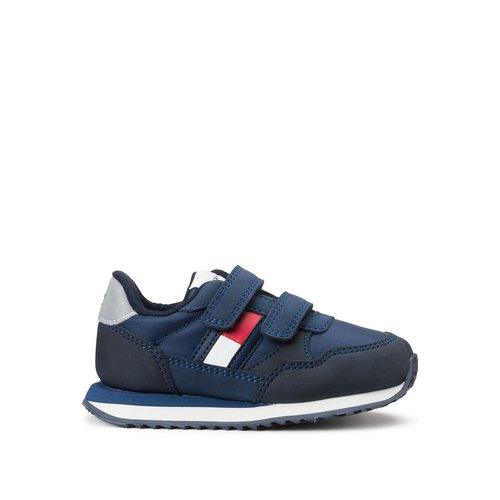 Kids jim trainers with touch n close fastening Tommy Hilfiger Kids La Redoute
