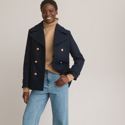 Caban bleu femme outlet