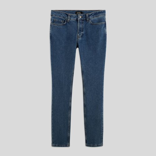 Jean slim certifie oekotex stone washed Monoprix La Redoute