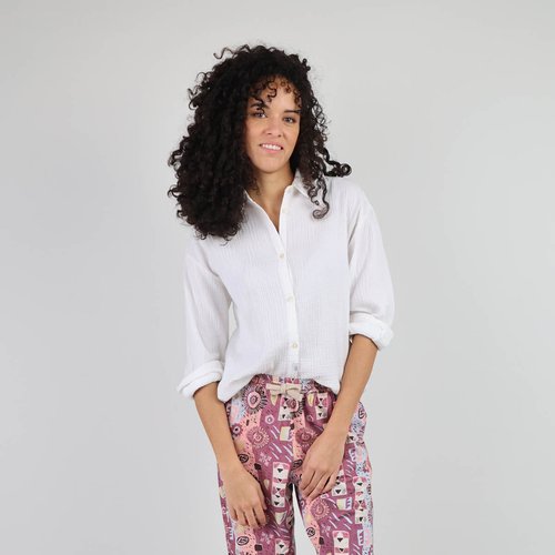 Chemise en coton delavee cazu Oxbow La Redoute
