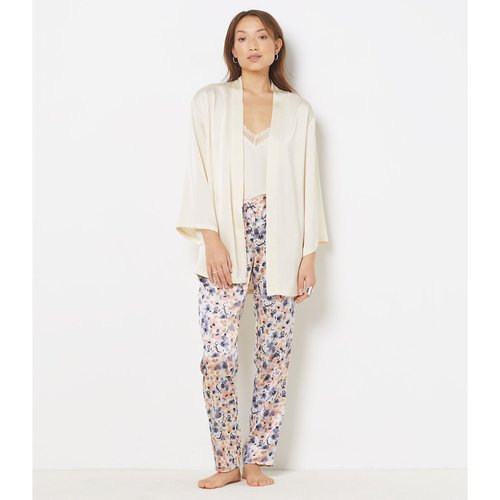 Ensemble de pyjama 3 pieces jizzy ecru Etam La Redoute