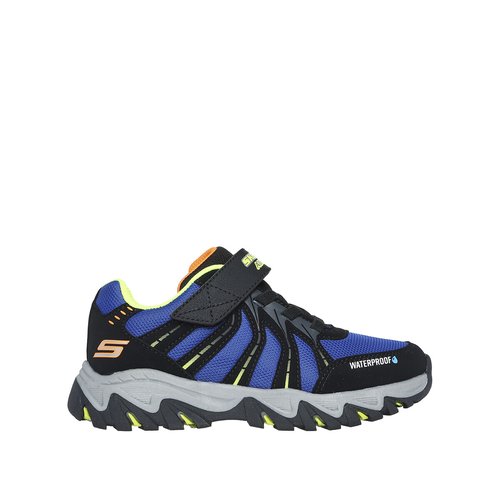 Kids rugged ranger trainers with touch n close fastening blue yellow Skechers La Redoute