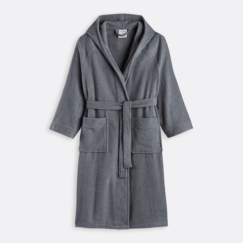 dark grey dressing gown old fashioned mens dressing gown