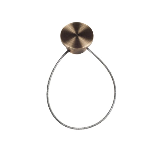 Paire D'embrases Pour Rideaux Madura Beige à Pompons - Occasion Très Bon état, Style Romantique