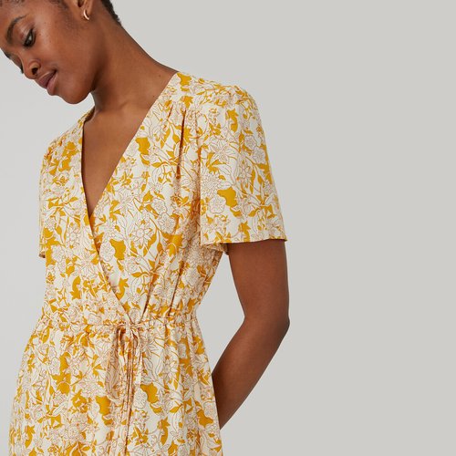 Robe jaune la redoute discount