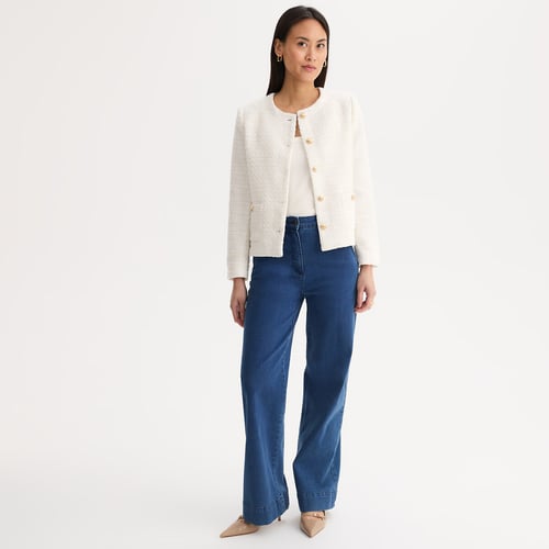 Blouse à volants en lin : haut pour toute-petite et bébé fille