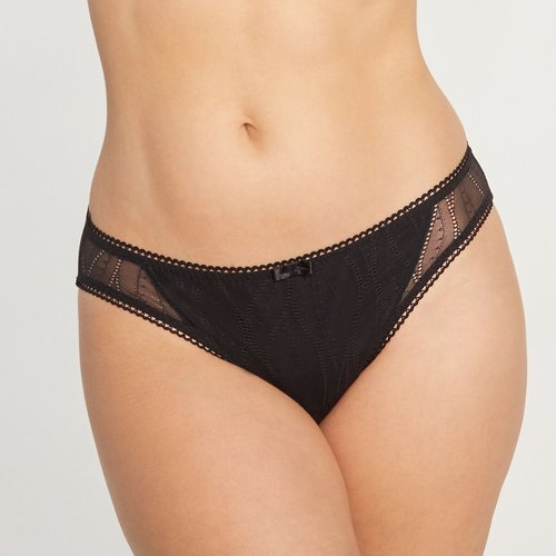 Slip reveuse noir Variance La Redoute