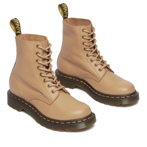 1460 pascal ankle boots in leather camel Dr. Martens La Redoute