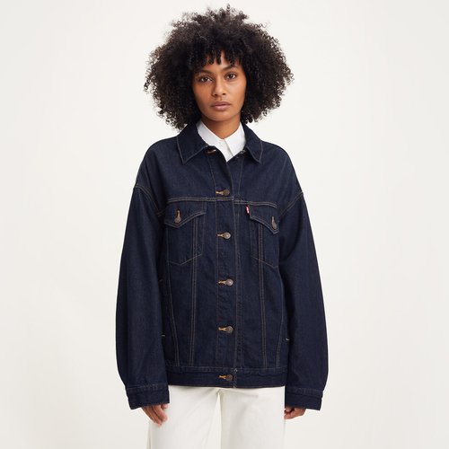 Veste en jean womens trucker dark indigo rinse Levi s La Redoute