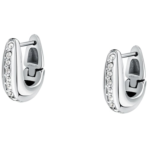 Boucles D'Oreilles Acier Inoxydable Homme Hip Hop - Créoles Avec Pendentif Plume Tendance