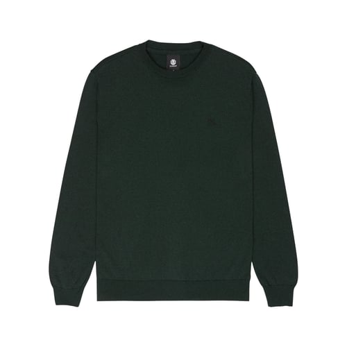 Pull Homme Element Taille S Vert Coton, Logo Brodé, 3 Boutons - Très Bon état Occasion