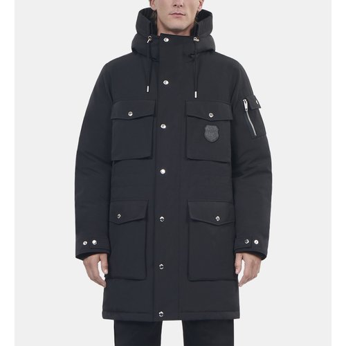 Parka a capuche black The Kooples La Redoute